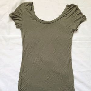 Olive Green Top